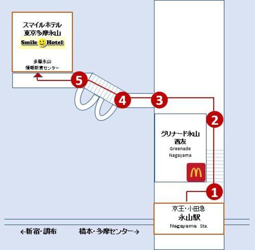 Smile Hotel Tokyo Tamanagayama Exterior photo